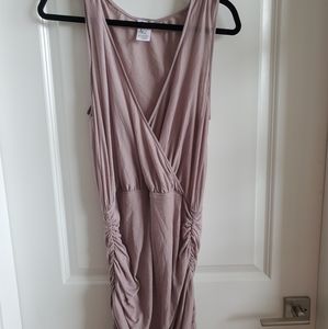 Semi-sheer Mini Dress